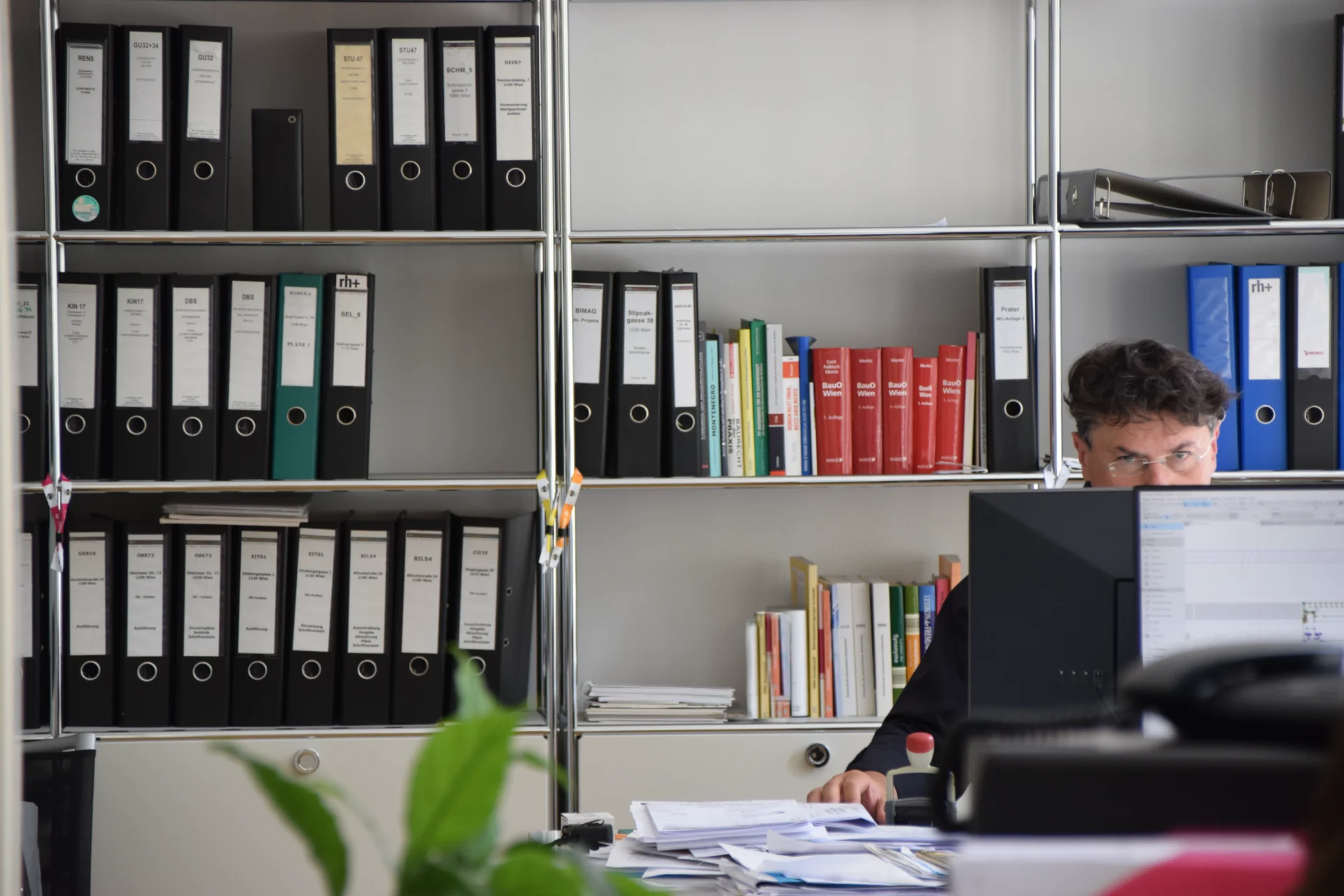Büroansicht von rh+ architekten