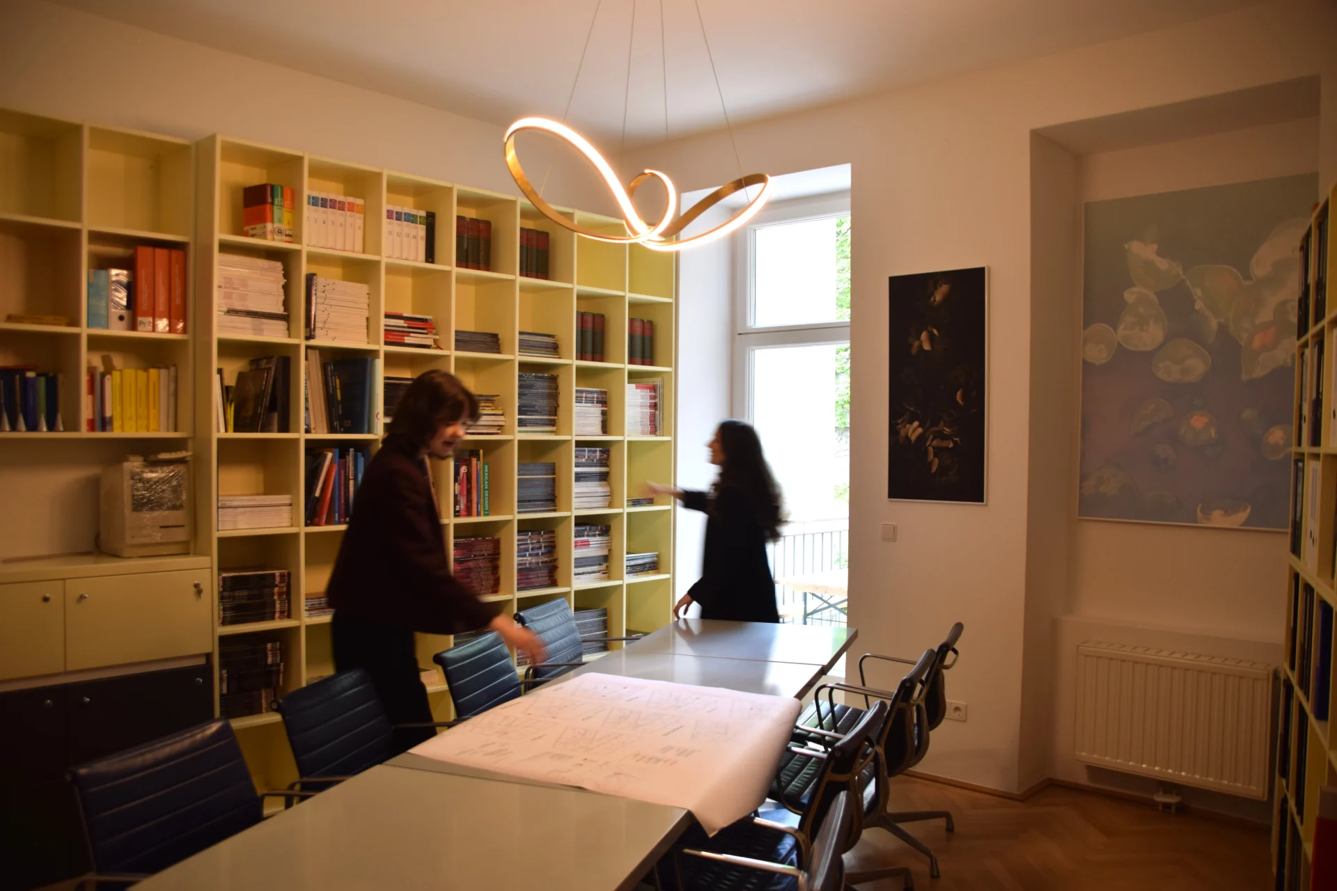 Detailansicht aus dem Büro